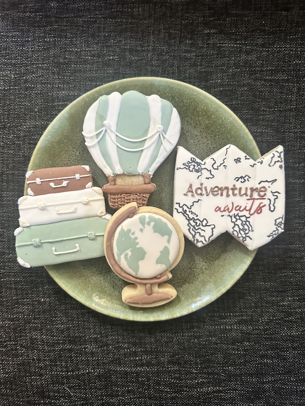 Decorated sugar cookies